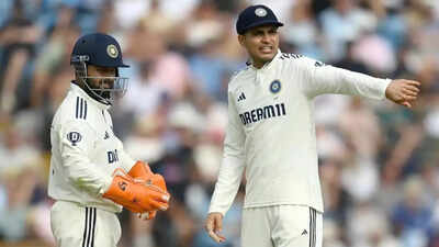 Rishabh Pant and Shubman Gill in their roles as captain and vice-captain.