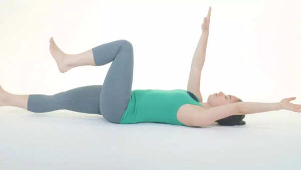 Dead bug exercise for core stabilization and back pain