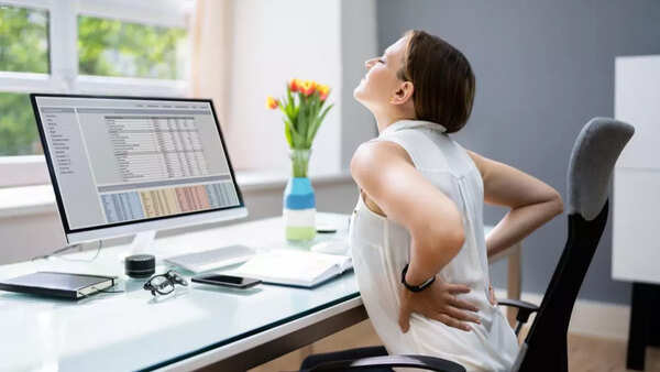 Bad posture can trigger chronic back pain