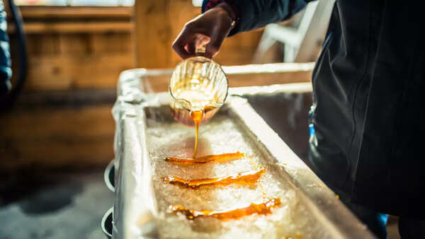 Close-up of syrup