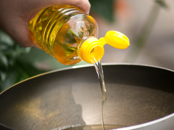 Close-up of vegetable oil