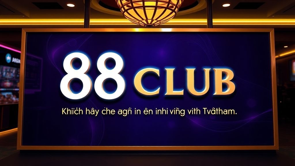 88CLUB - Nền tảng giải trí trực tuyến đẳng cấp hàng đầu Việt Nam