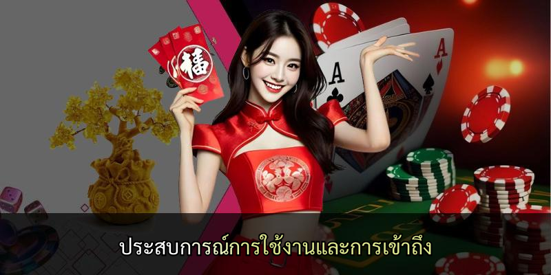 ประสบการณ์การใช้งานและการเข้าถึง