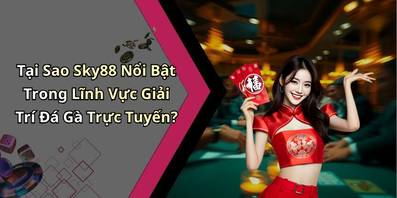 Tại Sao Sky88 Nổi Bật Trong Lĩnh Vực Giải Trí Đá Gà Trực Tuyến?