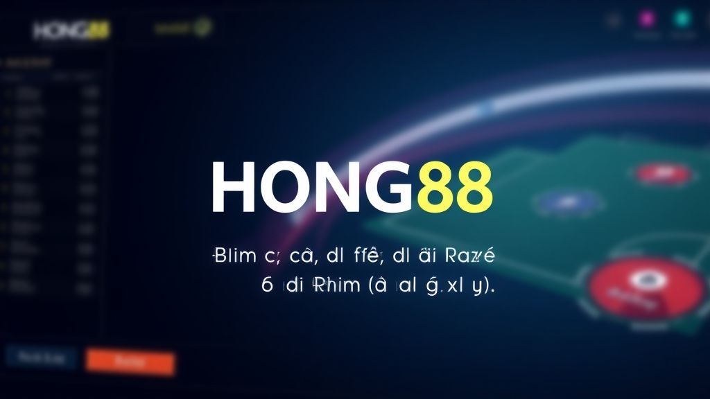 HONG88 - Nền Tảng Cá Cược Đẳng Cấp Với Ưu Điểm Vượt Trội Và An Toàn Tuyệt Đối