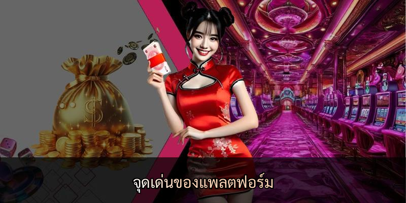 จุดเด่นของแพลตฟอร์ม