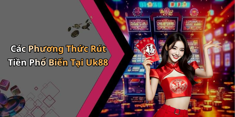Các Phương Thức Rút Tiền Phổ Biến Tại Uk88