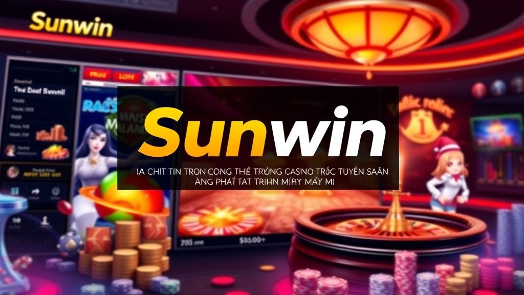 Sunwin - Địa Chỉ Tin Cậy Trong Thị Trường Casino Trực Tuyến Đang Phát Triển Mạnh Mẽ