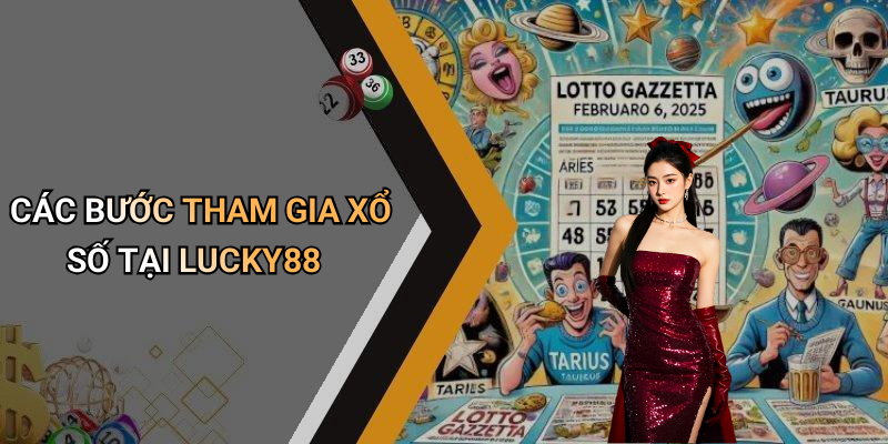 CÁC BƯỚC THAM GIA XỔ SỐ TẠI LUCKY88