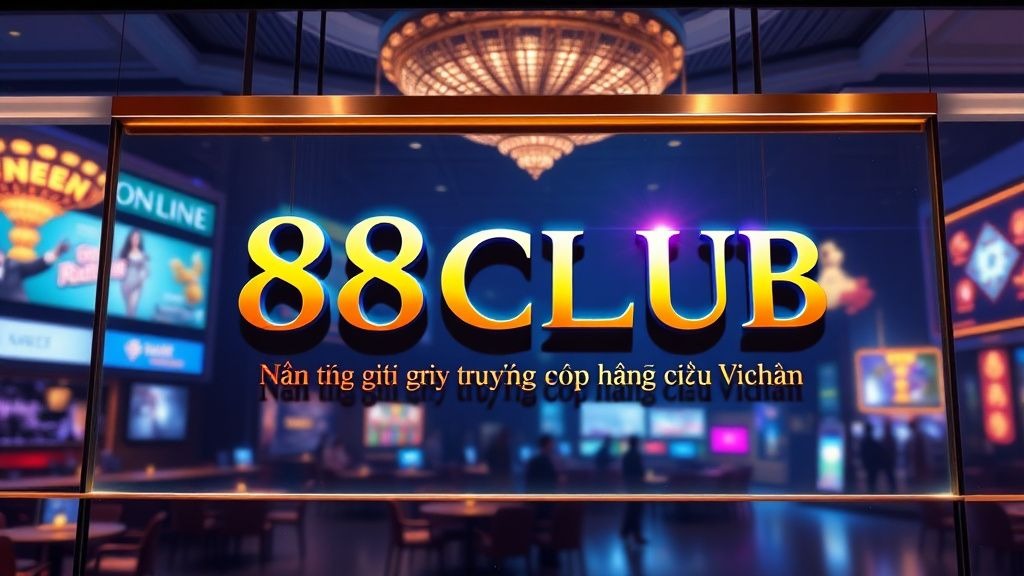 88CLUB - Nền tảng giải trí trực tuyến đẳng cấp hàng đầu Việt Nam